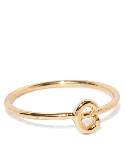 

Accessorize Gold-Plated C-Shaped Ring