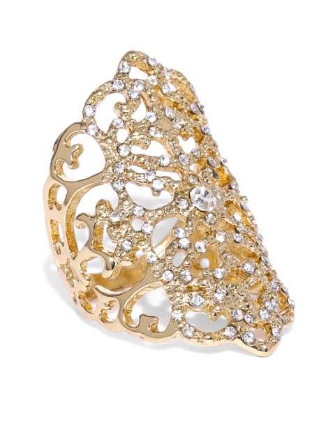 

Accessorize Women Gold-Toned Finger Ring