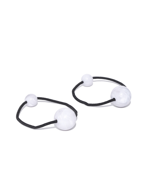 

Accessorize Set of 2 Beaded Hairbands, Black