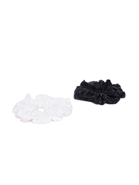 

Accessorize Set of 2 Scrunchies, Black