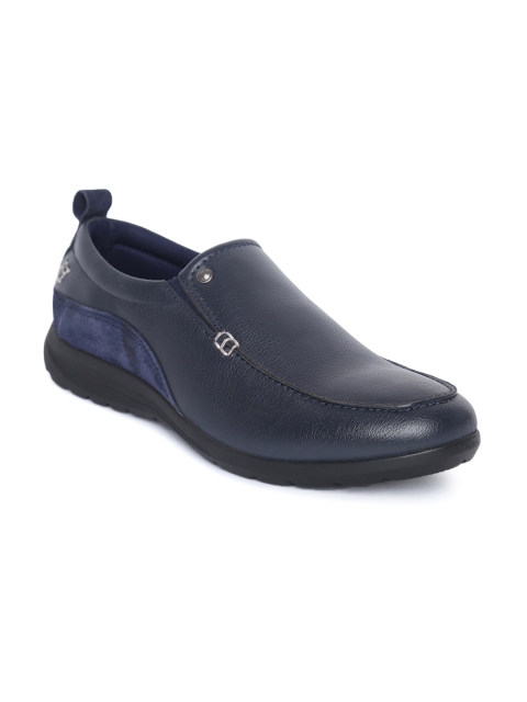 

Numero Uno Men Navy Blue Slip-On Sneakers