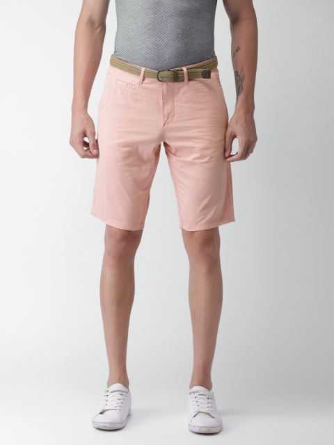 

Celio Men Pink Solid Shorts