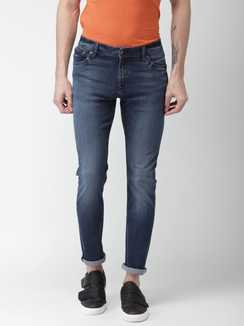 

Celio Men Blue Slim Fit Mid-Rise Clean Look Stretchable Jeans