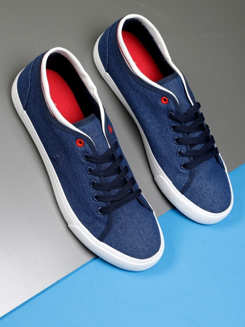 

Mast & Harbour Men Navy Sneakers, Navy blue