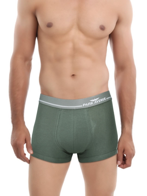

Park Avenue Olive Green & Grey Trunks PZTM00018-G687F100