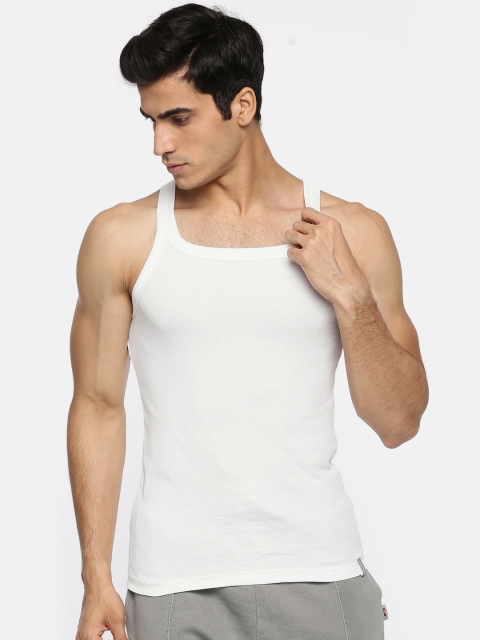 

Park Avenue White Innerwear Vest PZVR00015