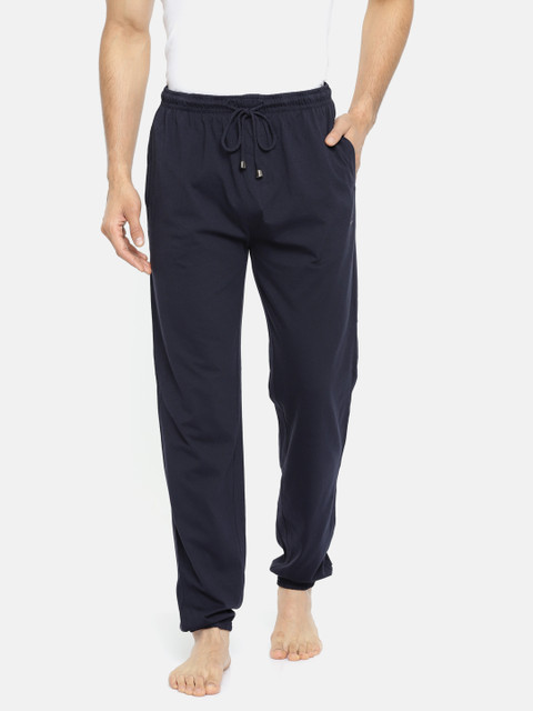 

Park Avenue Men Navy PZUB00043 Knitted Jogger Lounge Pants, Navy blue