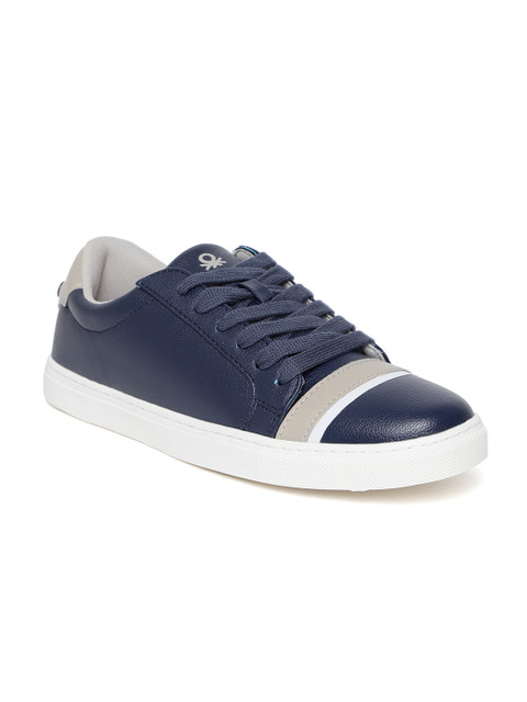 

United Colors of Benetton Women Navy Blue Sneakers