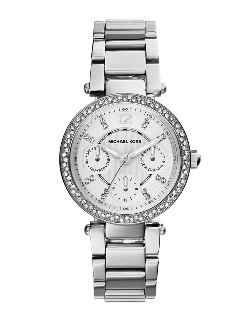

Michael Kors Women Silver-Toned Analogue Watch