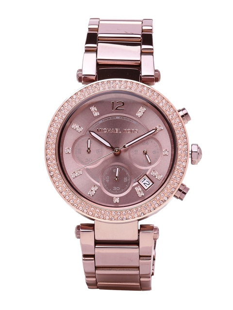 

Michael Kors Women Rose Gold Analogue Watch