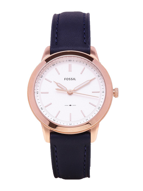 

Fossil Women White & Gold-Toned Analogue Watch ES4299I