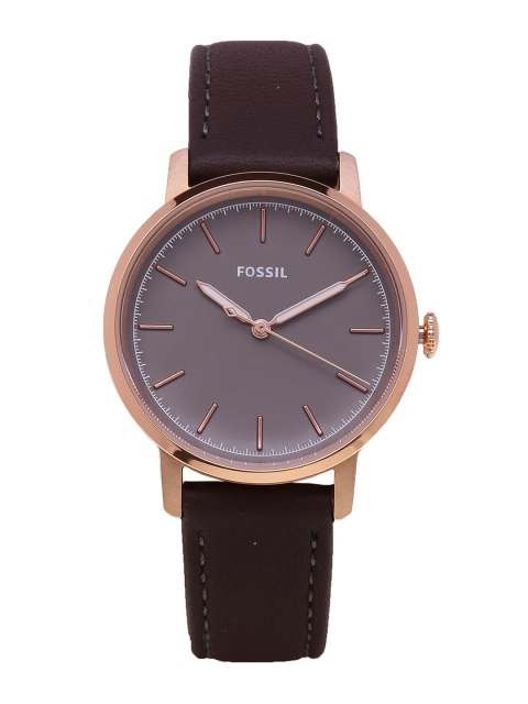 

Fossil Women Grey & Gold-Toned Analogue Watch ES4339