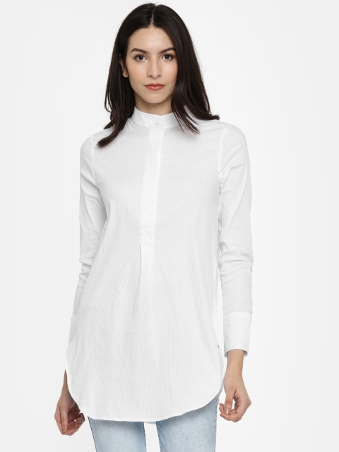 

Vero Moda Women White Comfort Regular Fit Solid Casual Shirt