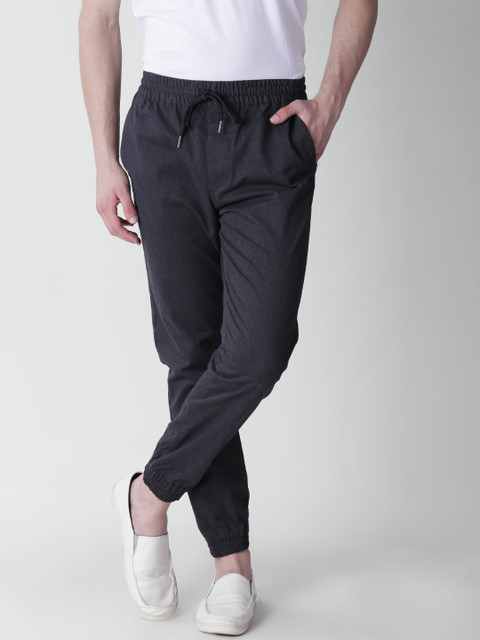 

FOREVER 21 Men Charcoal Grey Regular Fit Solid Joggers