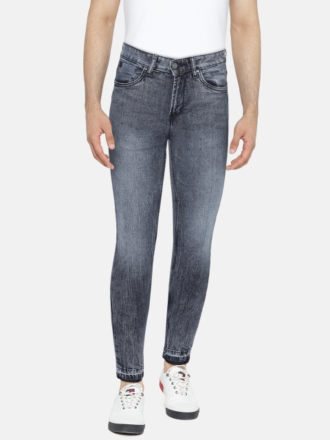 

LOCOMOTIVE Men Blue Slim Fit Mid-Rise Clean Look Stretchable Jeans