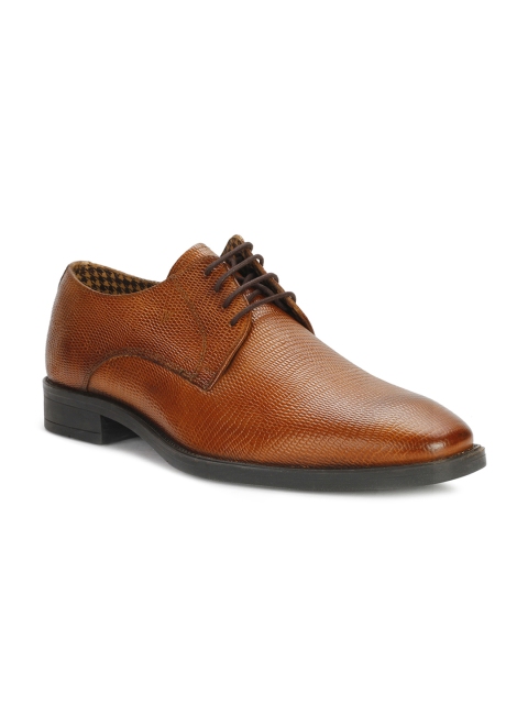 

Van Heusen Men Brown Leather Derbys