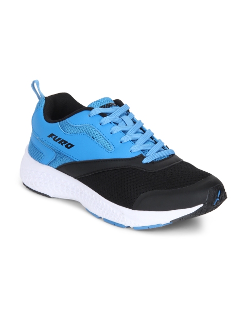 

FURO by Red Chief Men Blue Mesh Mid-Top Running Shoes