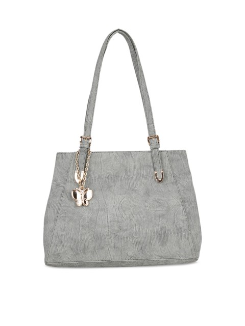 

Butterflies Grey Solid Shoulder Bag