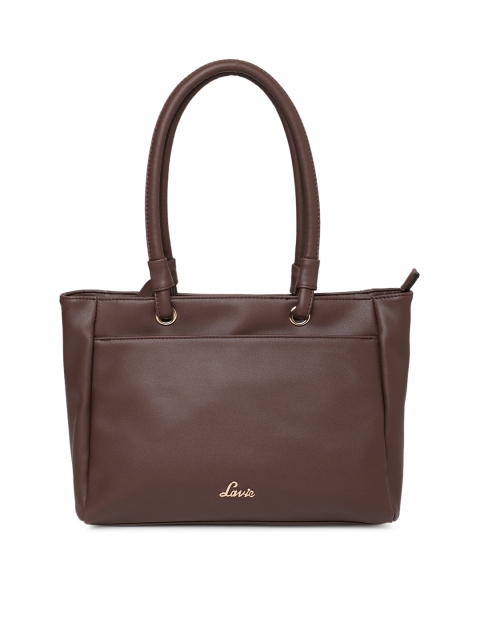

Lavie Brown Solid Shoulder Bag