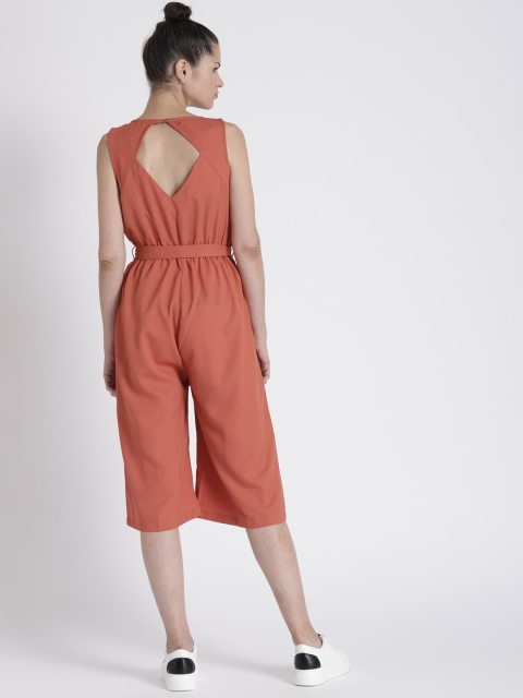 

Chemistry Rust Red Solid StylED Back Culottes