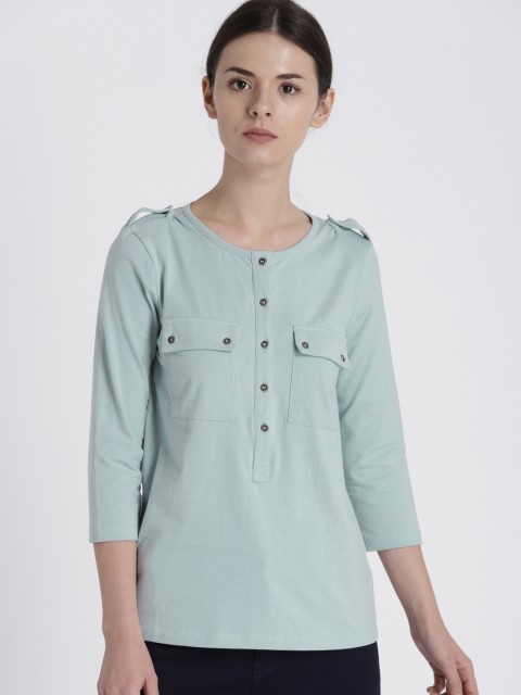 

Chemistry Women Blue Top