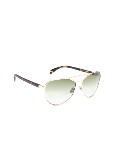 

Farenheit Unisex Oval Sunglasses SOC-FA-9022-C5, Green