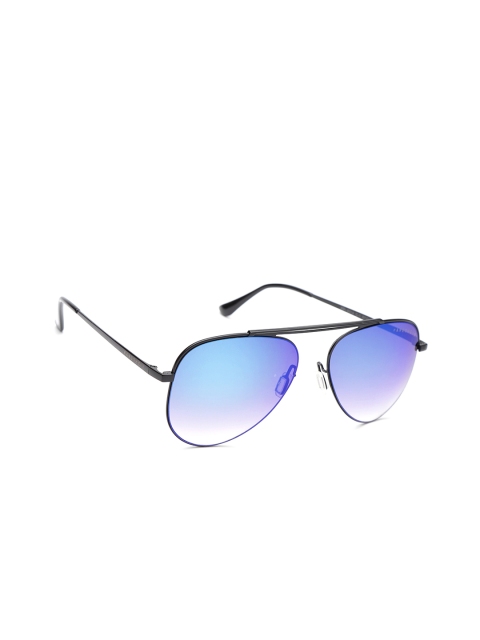 

Farenheit Unisex Aviator Sunglasses SOC-FA-9014-C1, Blue