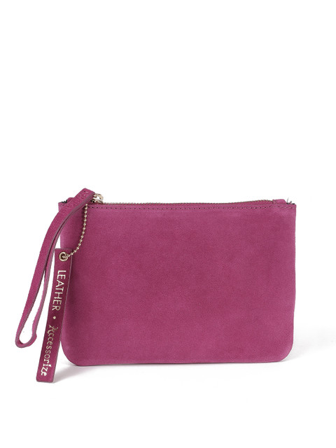 

Accessorize Pink Leather Purse