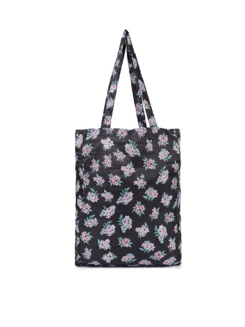 

Accessorize Black Printed Foldable Tote Bag