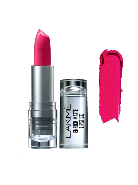 

Lakme Enrich Matte Lipstick - PM15, Pink