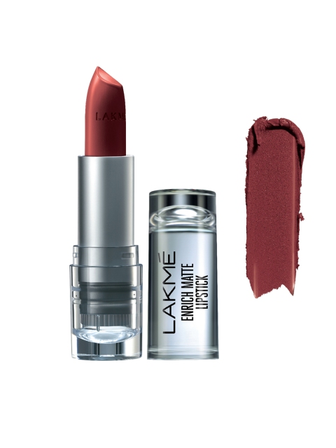 

Lakme Enrich Matte Lipstick RM15, Brown