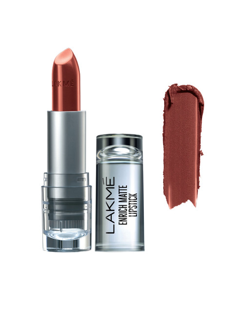 

Lakme Enrich Matte Lipstick PM16, Brown