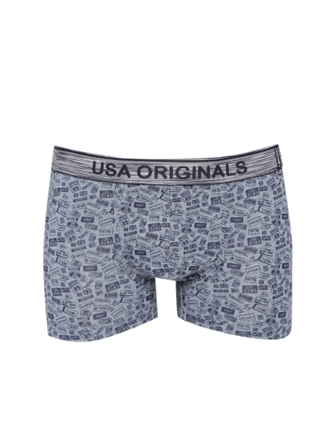 

Jockey Men Blue Printed Trunks US70-0105-BPG01