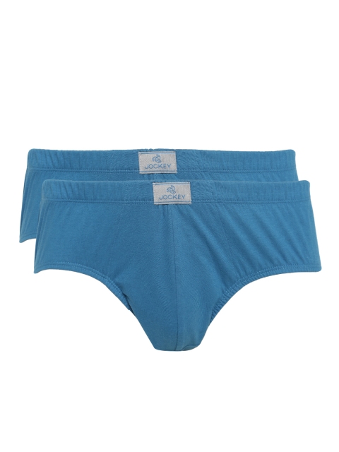 

Jockey Men Pack of 2 Blue Briefs 8035-0205
