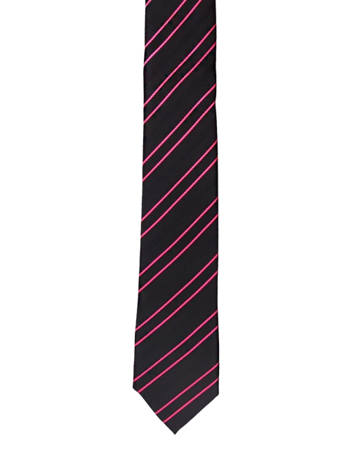 

Tossido Black Woven Design Broad Tie