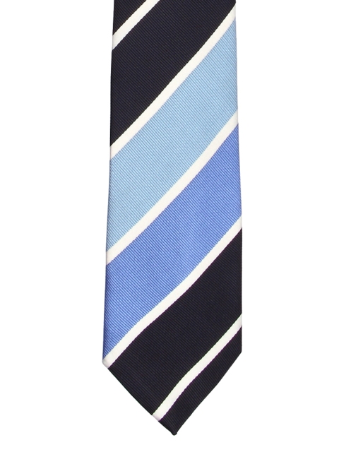 

Tossido Blue Woven Design Broad Tie