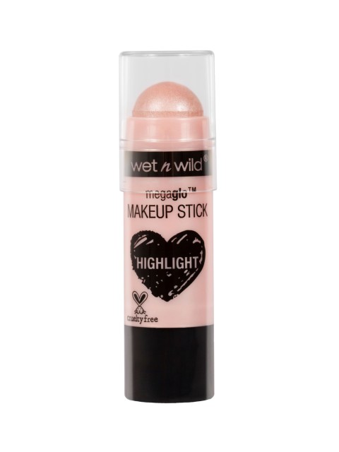 

Wet n Wild MegaGlo Makeup Stick Highlighter - When The Nude Strikes 6g, Rose gold