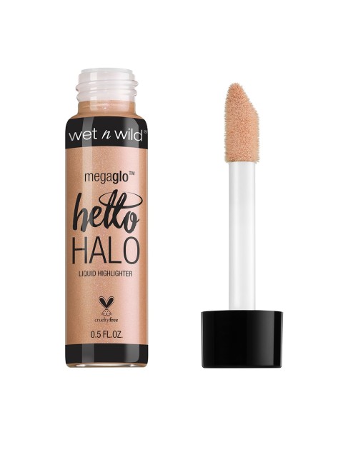 

Wet n Wild Megaglo Hello Halo Liquid Highlighter - Guilded Glow E306B 15 ml, Gold