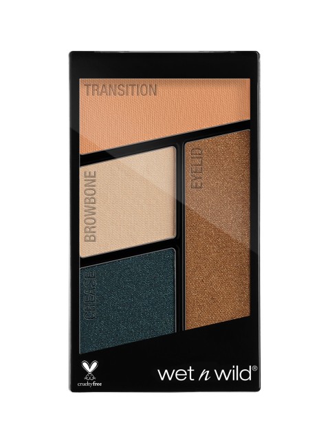 

Wet n Wild Sustainable Color Icon Quads Eyeshadow Palette - Hooked On Vinyl E343B 4.5 g, Beige