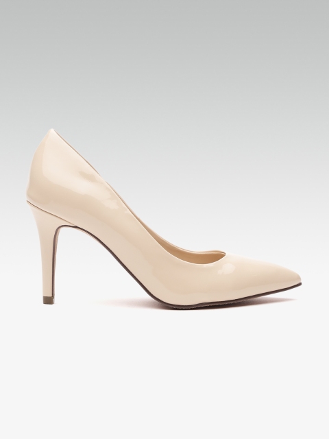 

DOROTHY PERKINS Women Beige Solid Pumps