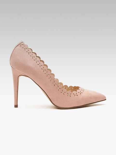 

DOROTHY PERKINS Women Dusty Pink Solid Pumps