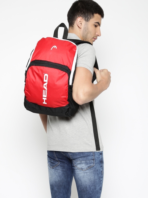 

Head Unisex Red Bounce Brand Logo Backpack