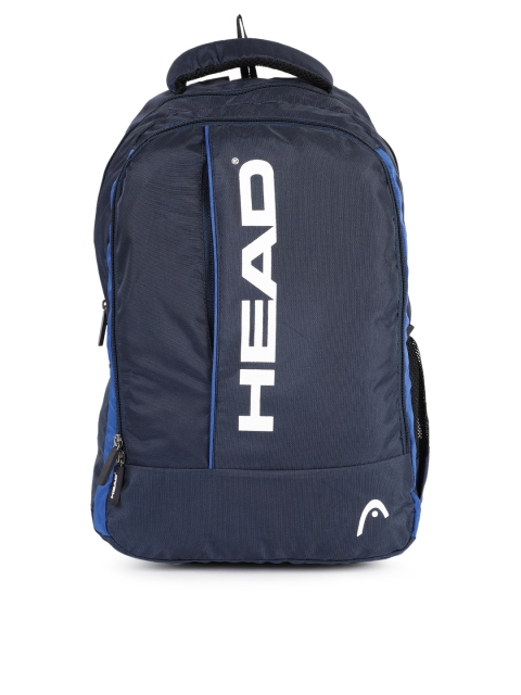 

Head Unisex Navy Blue Brand Logo Ivansivic Backpack