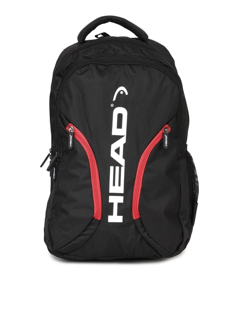 

Head Unisex Black Brand Logo Borris Backpack
