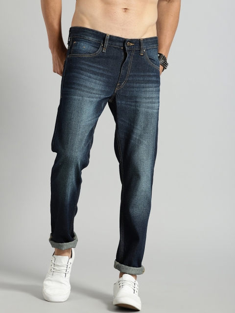 

Roadster Men Blue Tapered Fit Mid-Rise Clean Look Jeans