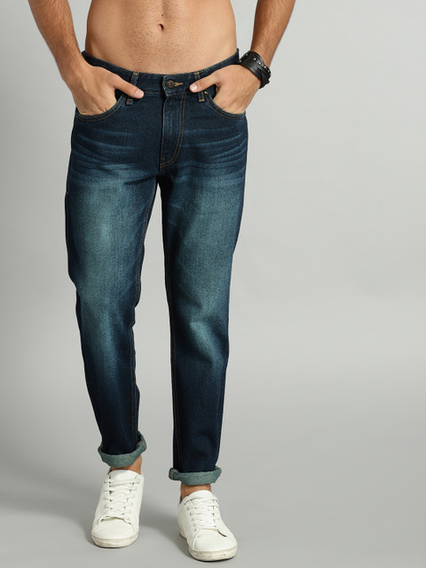 

Roadster Men Blue Slim Fit Mid-Rise Clean Look Jeans