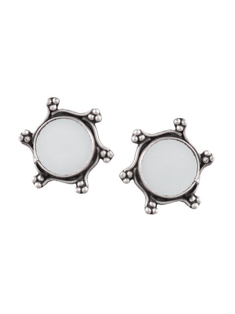 

ahilya Sterling Silver Mirror Arsi Studs