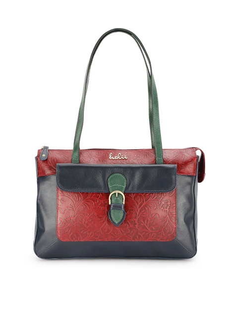 

Holii Red & Black Colourblocked Shoulder Bag
