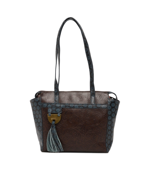 

Holii Brown Textured Shoulder Bag