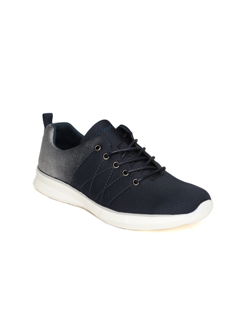 

Lee Cooper Women Navy Blue Solid Sneakers